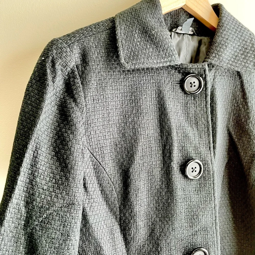 NWT Briggs New York Textured Lightweight Coat - Picture 2 of 3
